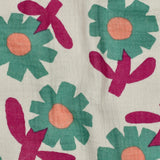 BRODERIE DOUBLE GAZE BLANCHENEON DOT 04935.001 