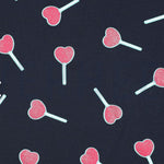 NAVY JERSEY GLITTER LOLLYPOP 05109.003