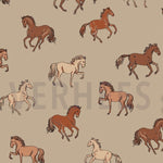 SAND FRENCH TERRY HORSES 07035.009